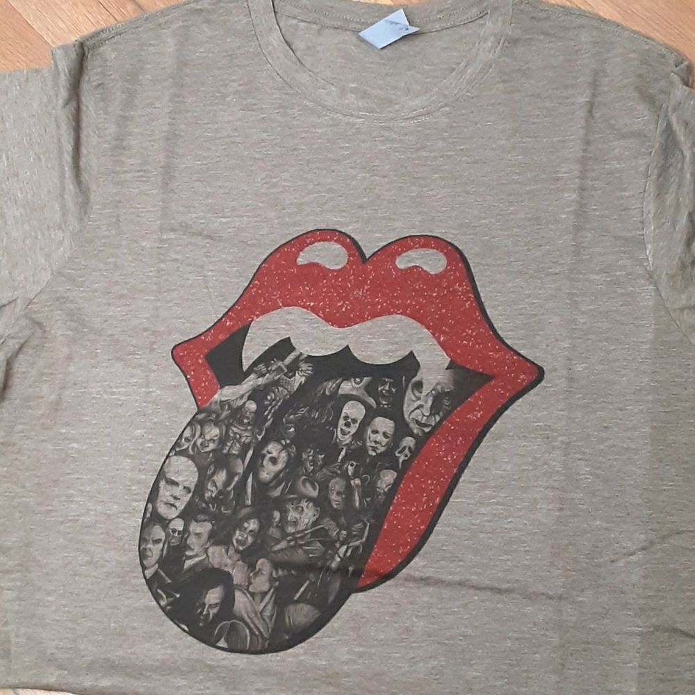 Bella Canvas Spooky Friends Tongue Tee Size M - Picture 1 of 3